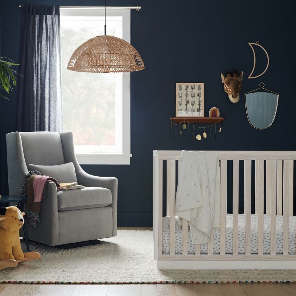 Modernist Convertible Cot - Winter Wood