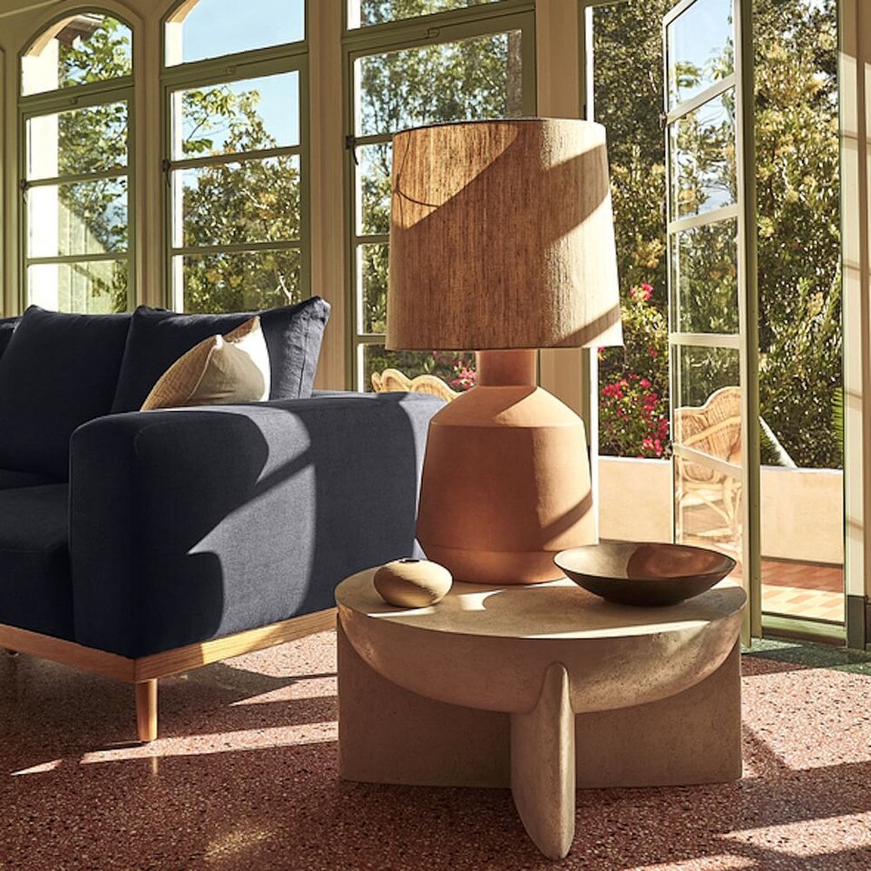 Monti Lava Stone Coffee Table