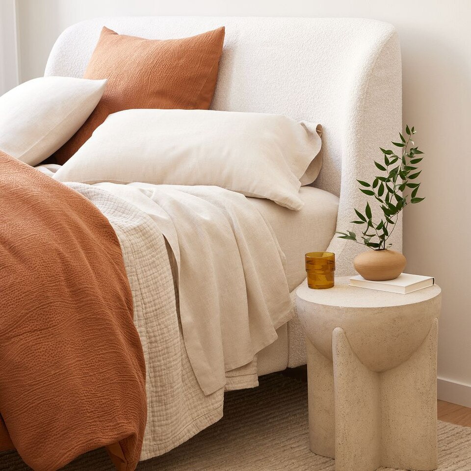 Monti Lava Stone Side Table (38 cm)