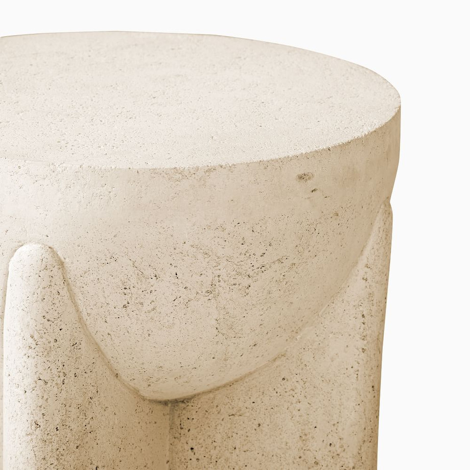 Monti Lava Stone Side Table (38 cm)