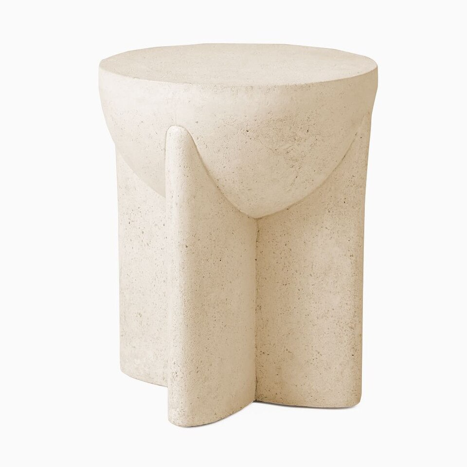 Monti Lava Stone Side Table (38 cm)