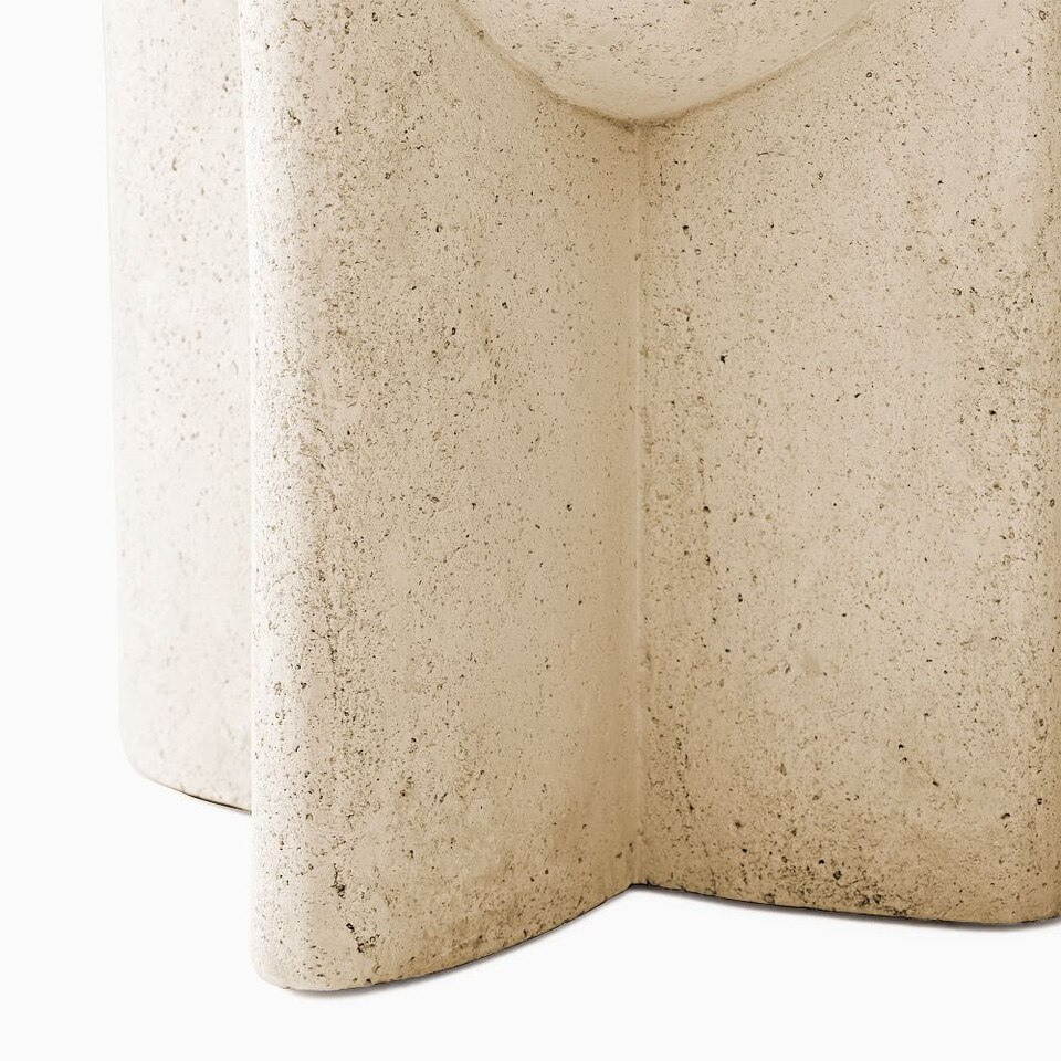 Monti Lava Stone Side Table (38 cm)
