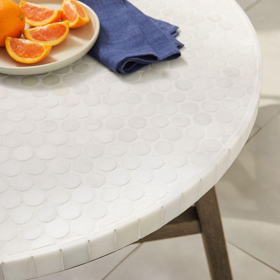 Mosaic Tiled Outdoor Bistro Table