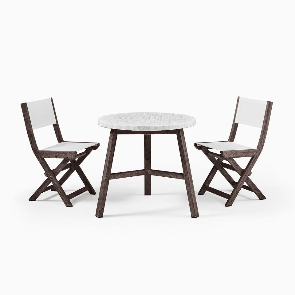 Mosaic Tiled Outdoor Bistro Table
