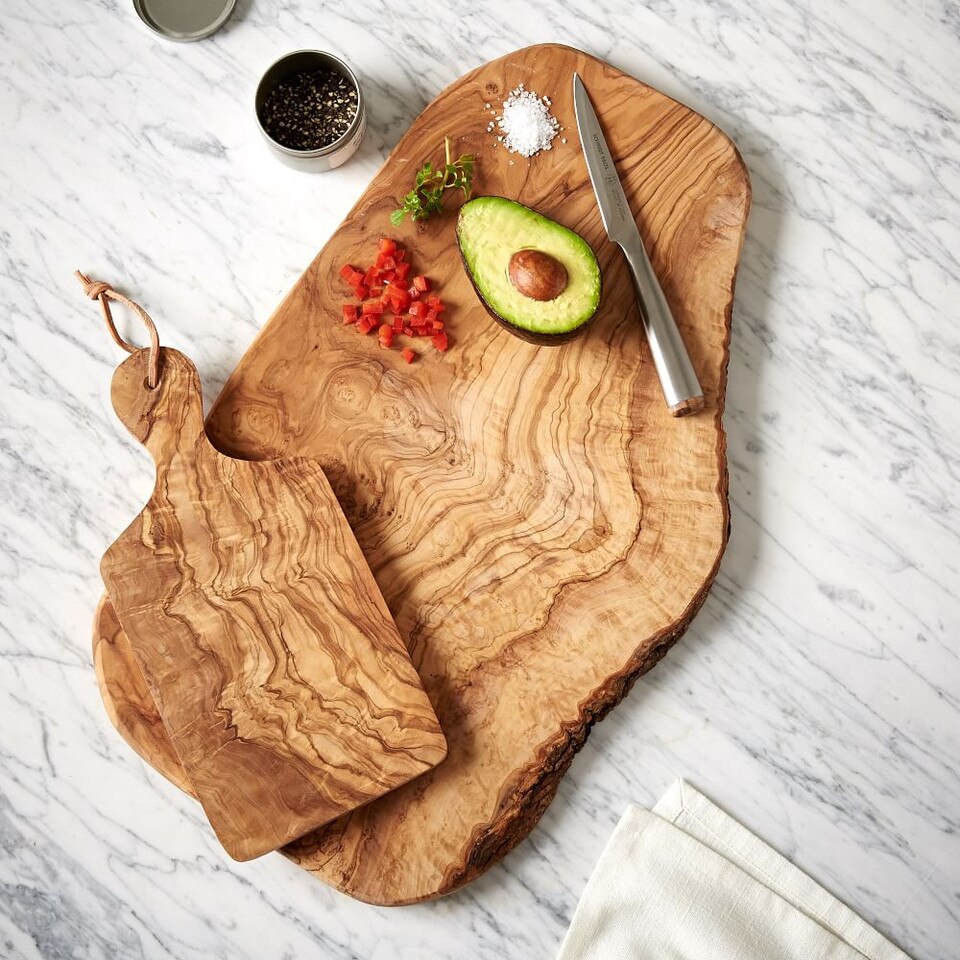 Olive Wood Rustic Chopping Board
