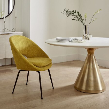 orb upholstered dining chair