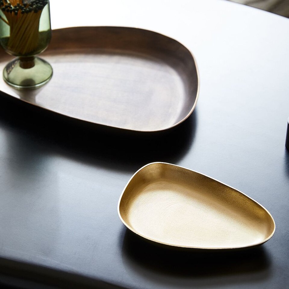 Organic Metal Trinket Trays