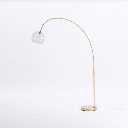 Overarching Acrylic Shade Floor Lamp West Elm Australia Overarching Acrylic Shade Floor Lamp, Arc Led Floor Lamp Australia