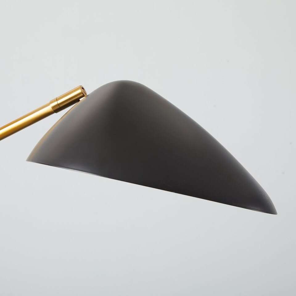 Overarching Curvilinear Mid-Century Floor Lamp (183 cm)