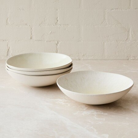 Oyku Stoneware Pasta Bowls