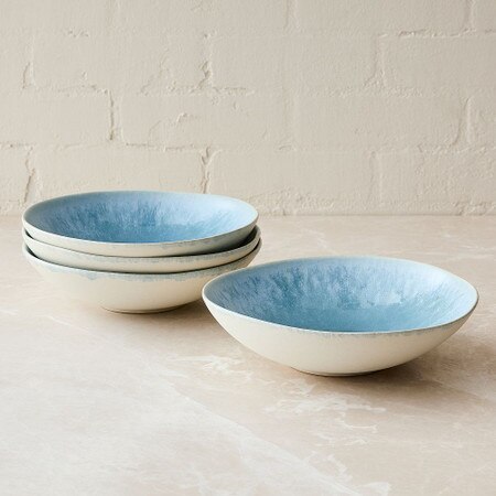 Oyku Stoneware Pasta Bowls
