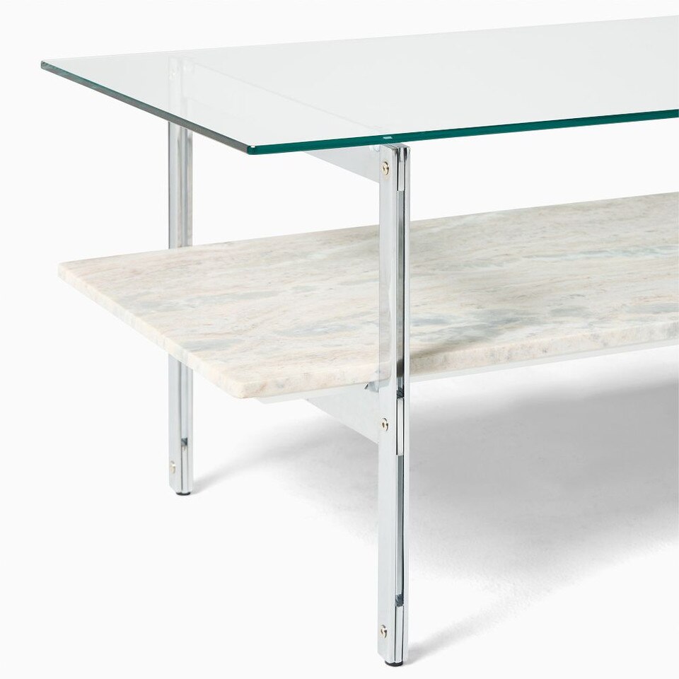 Ozzy Marble Coffee Table (127 cm)