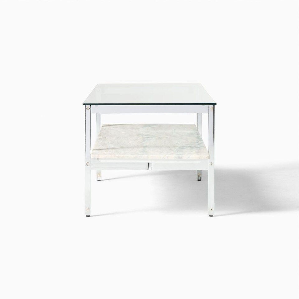 Ozzy Marble Coffee Table (127 cm)