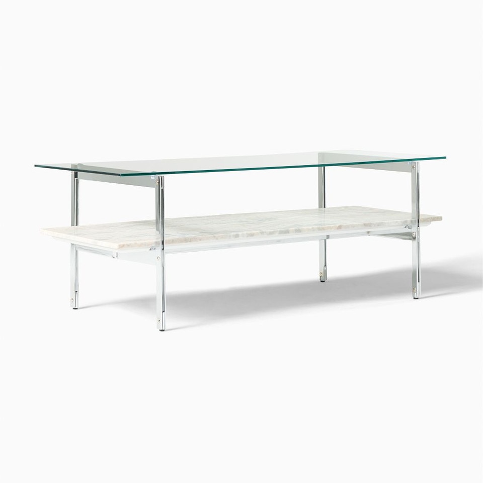 Ozzy Marble Coffee Table (127 cm)
