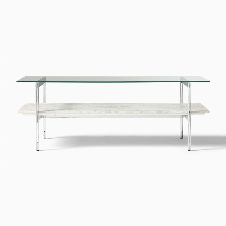 Ozzy Marble Coffee Table (127 cm)