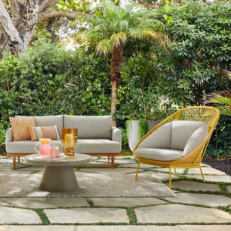 Paradise Outdoor Lounge Chair West Elm Australia