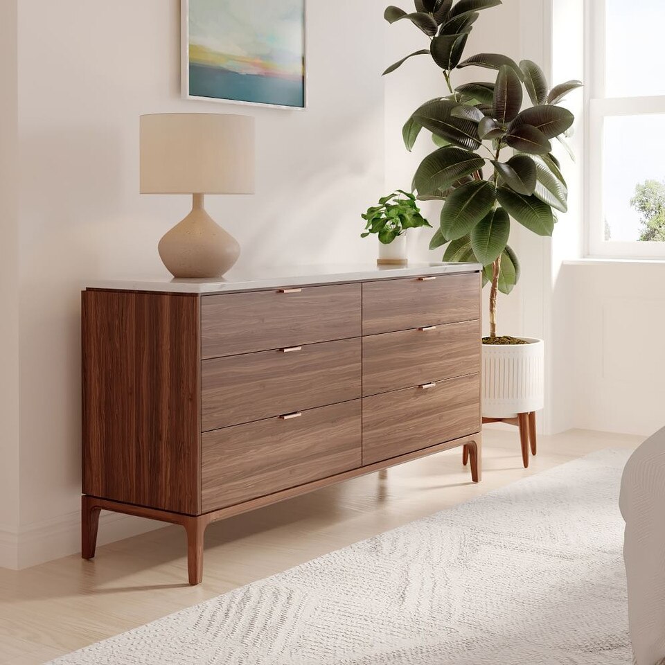 Parker Chest of Drawers, 6-Drawer (147 cm)