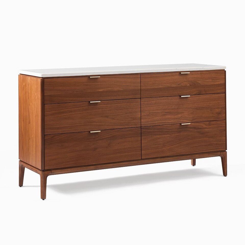 Parker Chest of Drawers, 6-Drawer (147 cm)