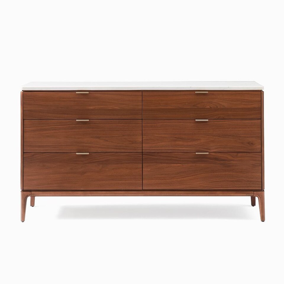 Parker Chest of Drawers, 6-Drawer (147 cm)