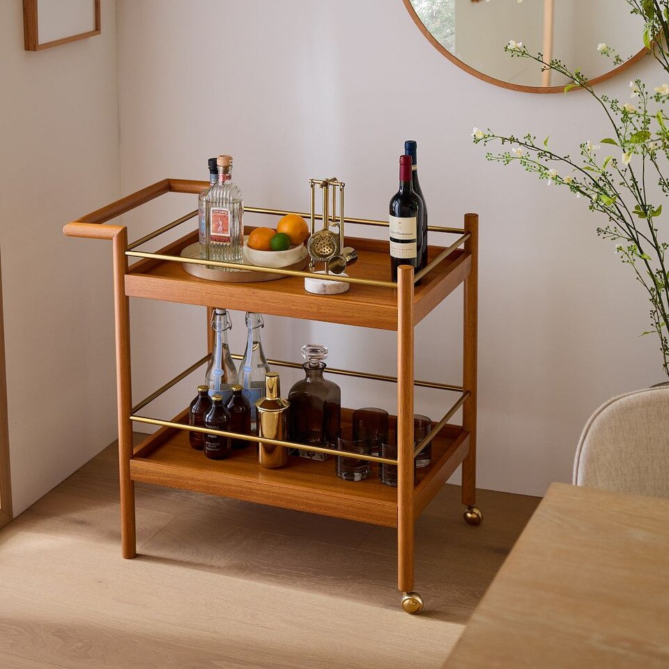Mid-Century Bar Cart (82 cm)