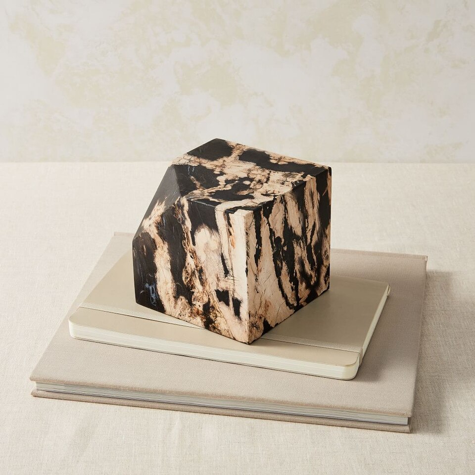 Petrified Wood Cube
