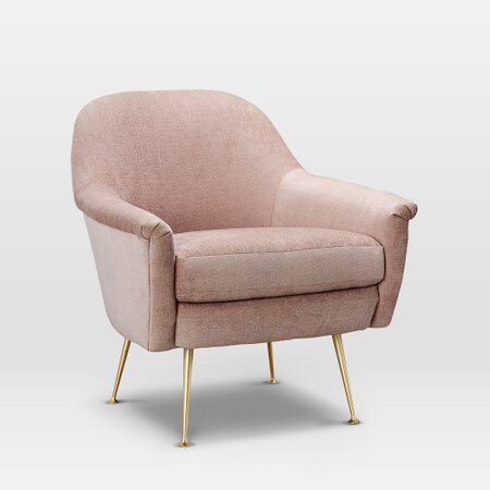 Velvet West Elm Phoebe Phoebe Chair Metal Legs West Elm Australia