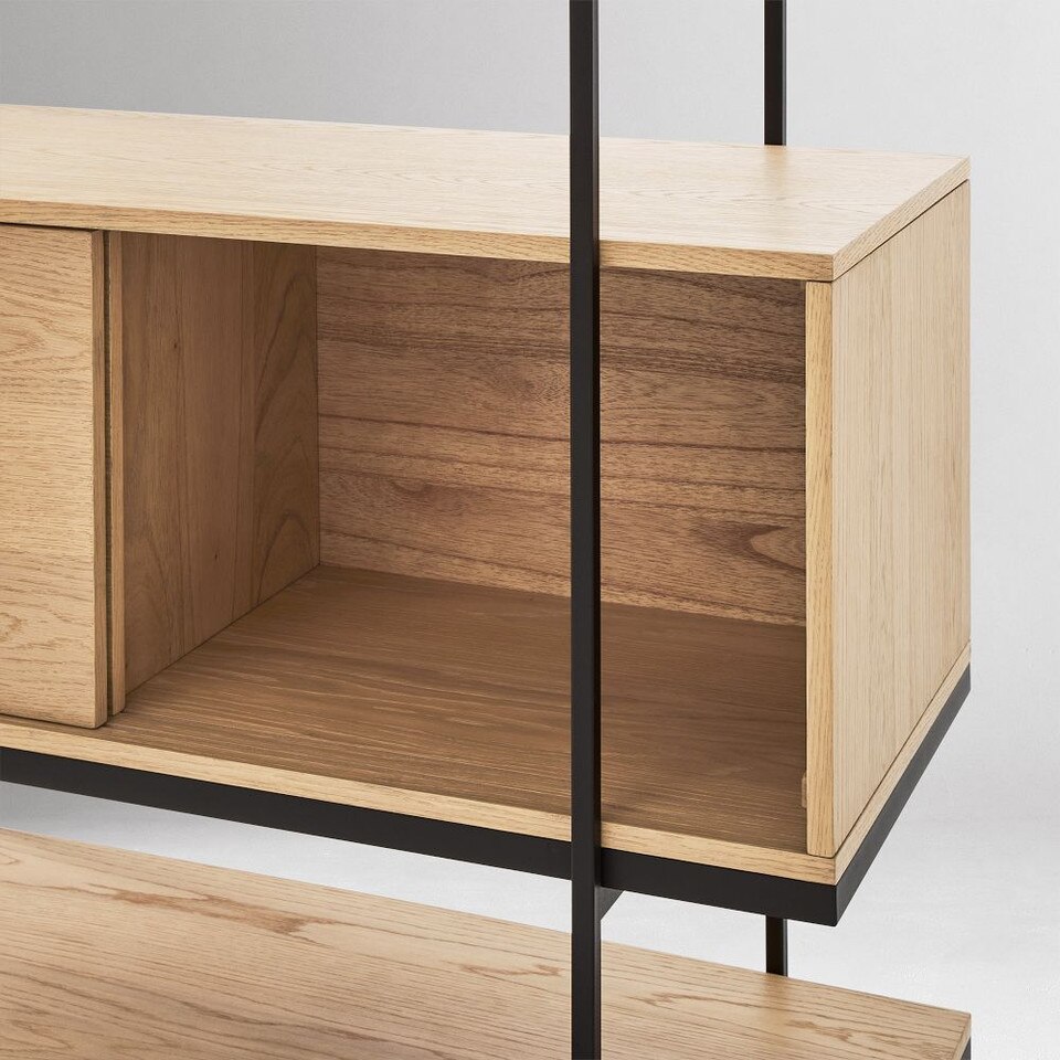 Pierce Narrow Storage Shelf Unit (107 cm)