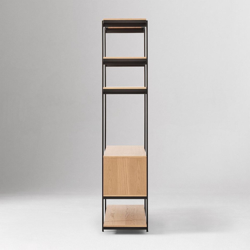Pierce Narrow Storage Shelf Unit (107 cm)
