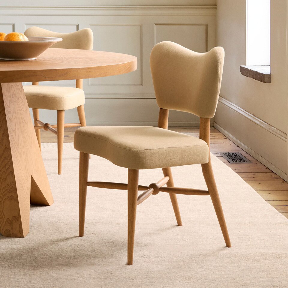 Pierce & Ward Curved Back Dining Chair