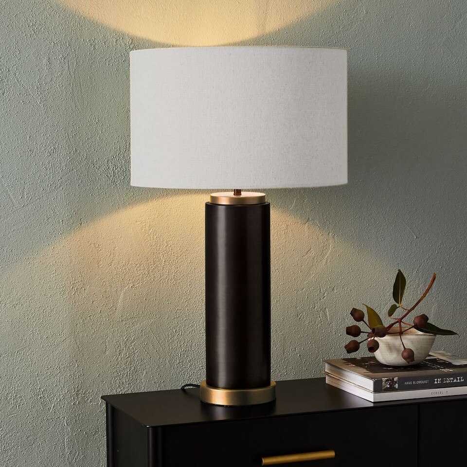 Pillar Table Lamp - Large (Marble)