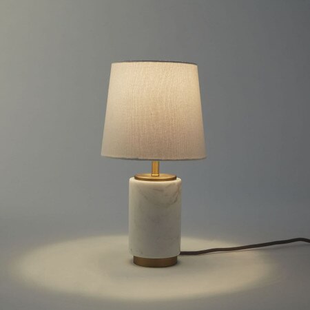 Pillar Table Lamp Small Marble West Elm Australia Pillar Table Lamp Small Marble, Marble Table Lamps Australia