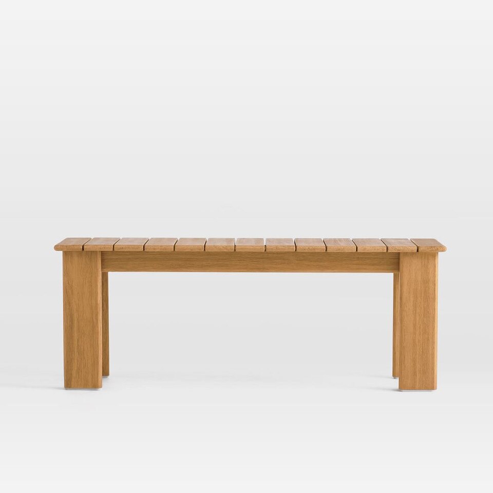 Playa Outdoor Dining Table + Benches Set