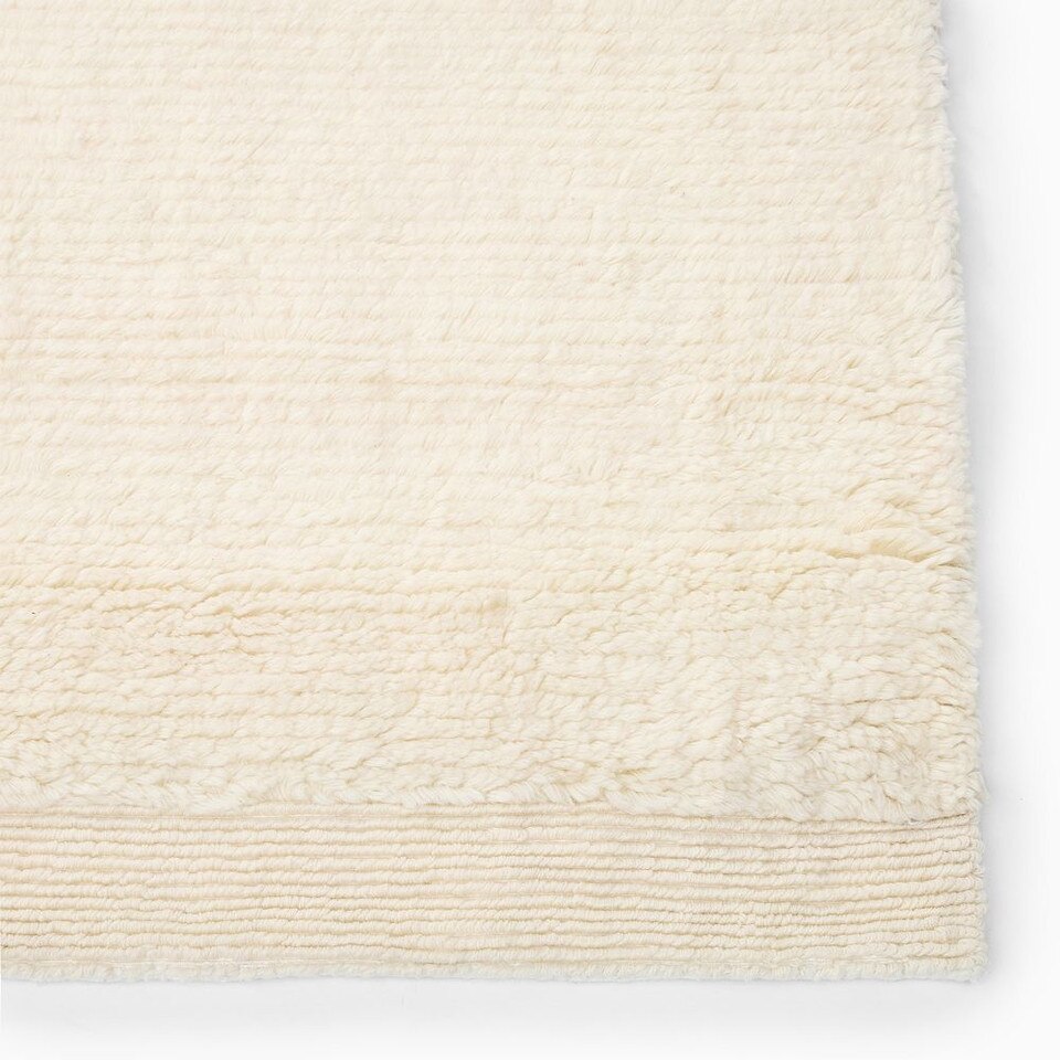 Plush Rib Shag Wool Rug | West Elm Australia