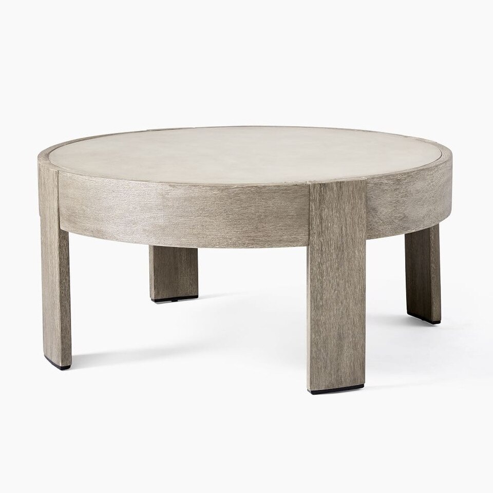 Portside Outdoor Round Coffee Table (87 cm)
