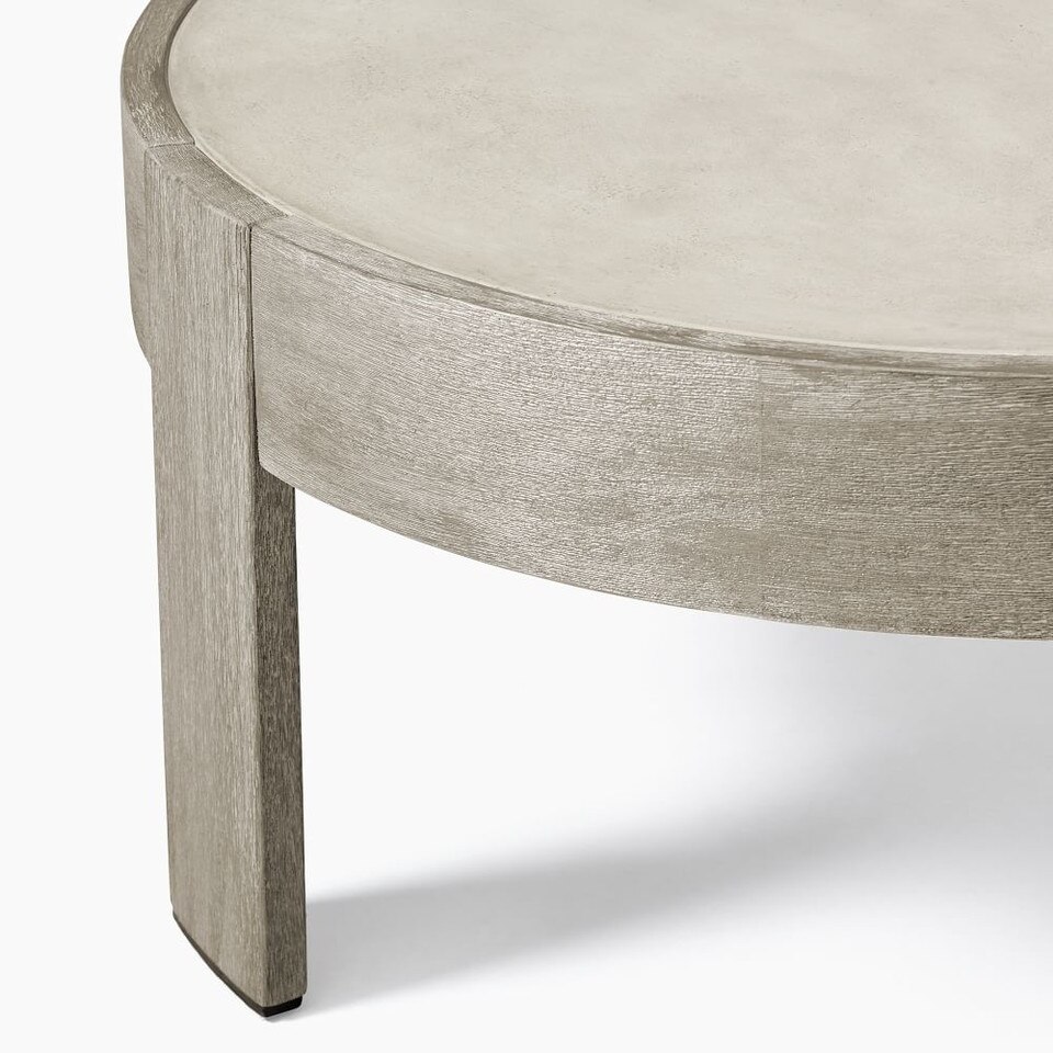 Portside Outdoor Round Coffee Table (87 cm)