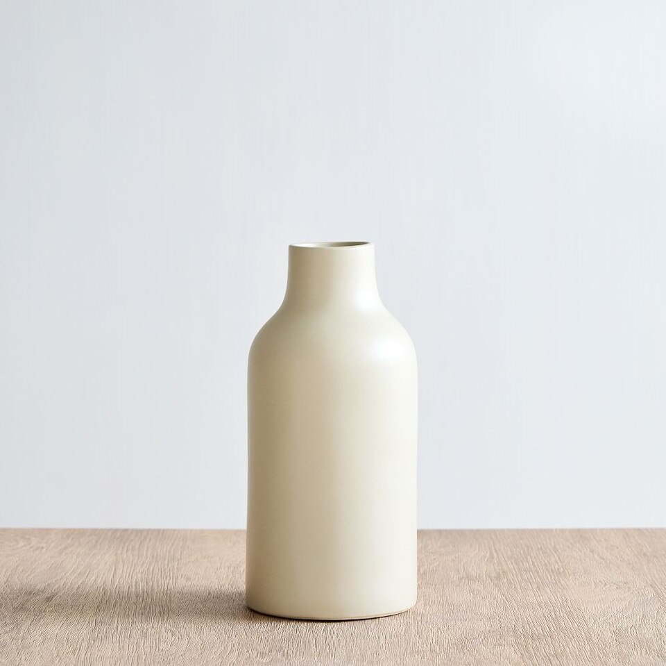 Pure Sand Ceramic Vases
