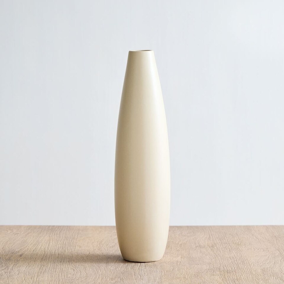 Pure Sand Ceramic Vases