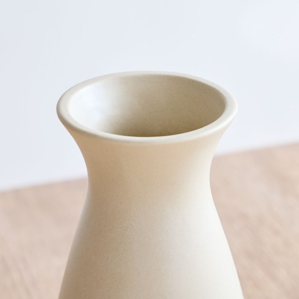 Pure Sand Ceramic Vases