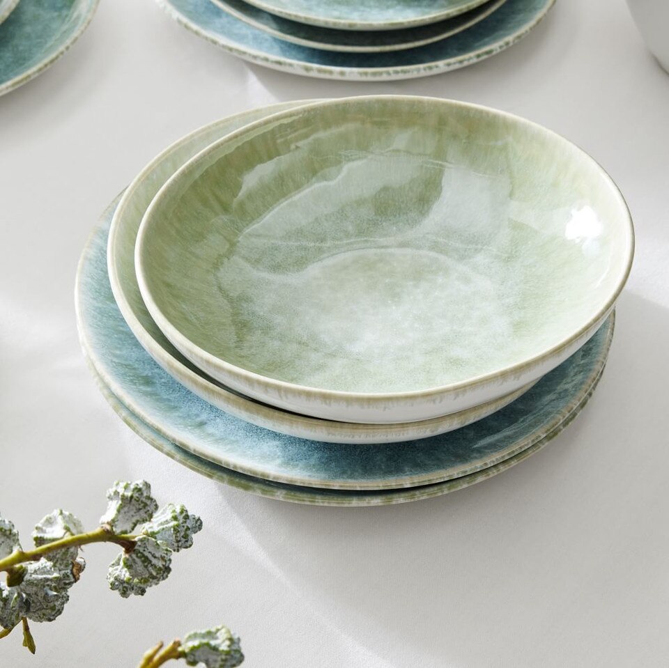 Reactive Glaze Stoneware Dinnerware Sets