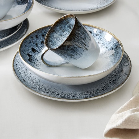 Reactive Glaze Stoneware Dinnerware Sets West Elm Australia