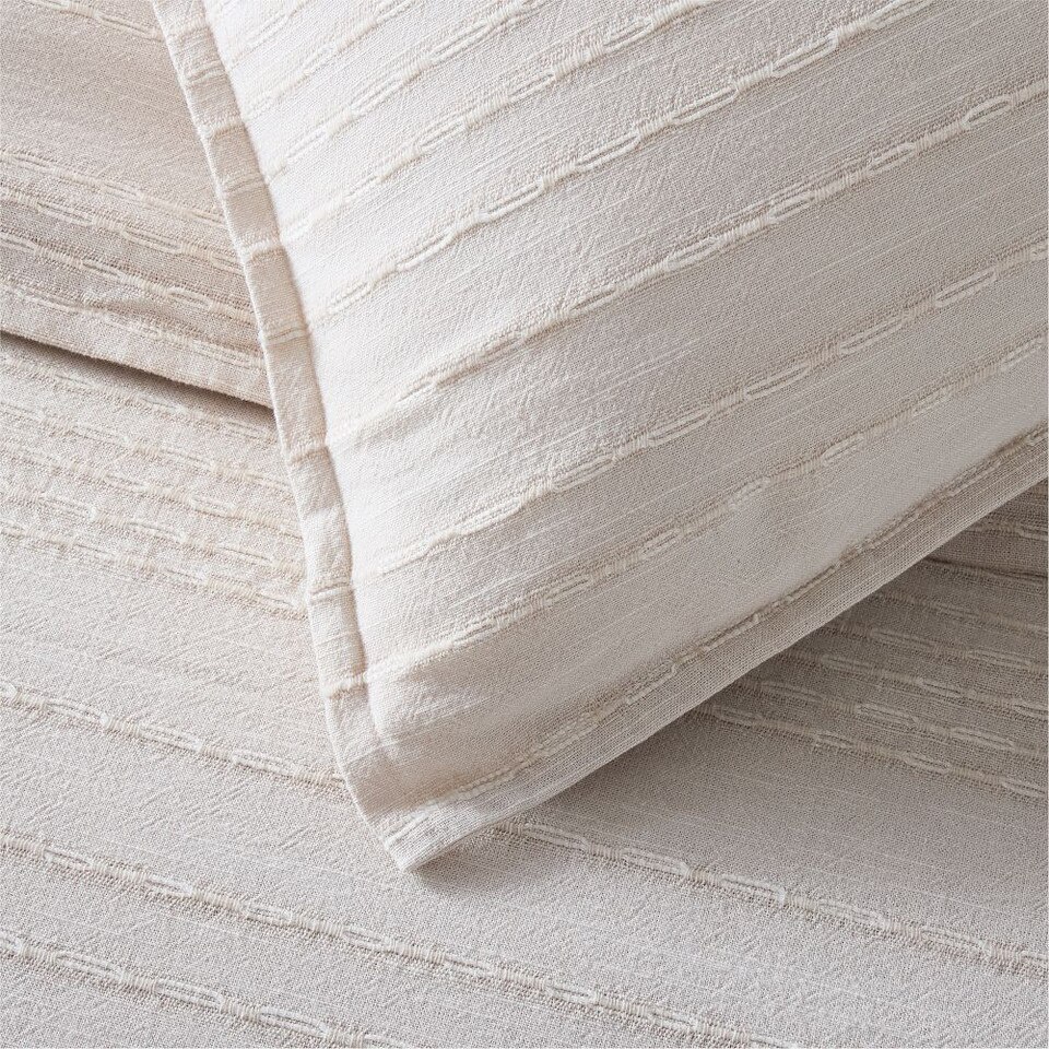 Reese Linen Cotton Quilt Cover & Pillowcases