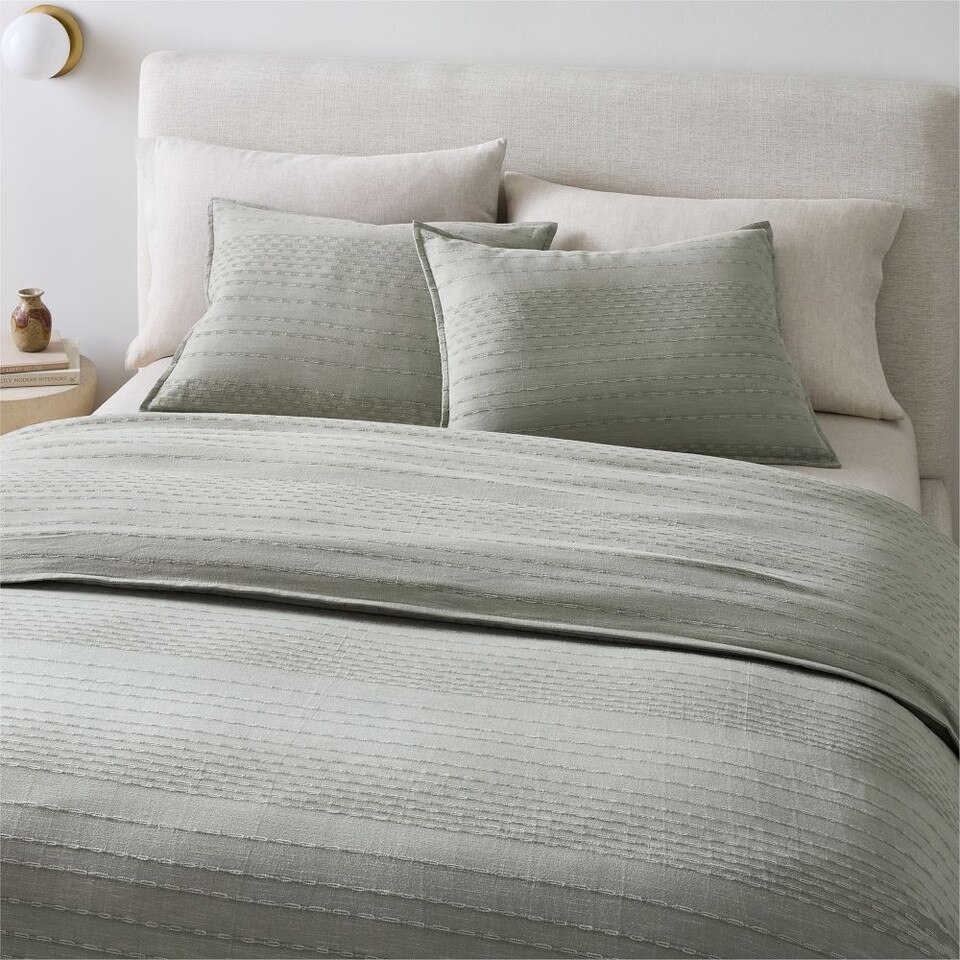 Reese Linen Cotton Quilt Cover & Pillowcases