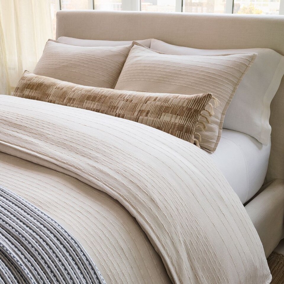 Reese Linen Cotton Quilt Cover & Pillowcases