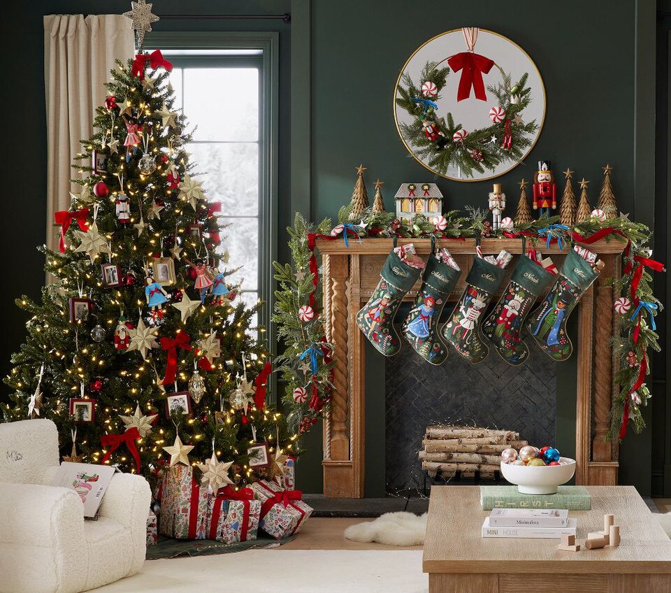 Pottery Barn Kids Rifle Paper Co. Christmas Garland