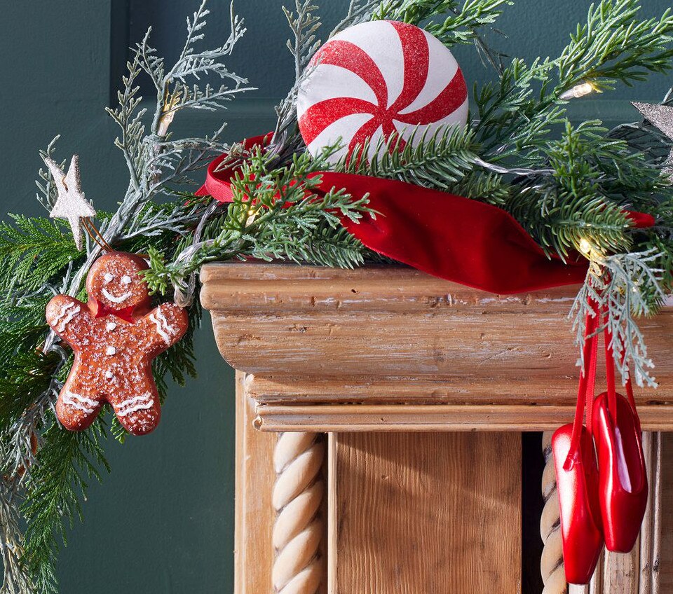 Pottery Barn Kids Rifle Paper Co. Christmas Garland
