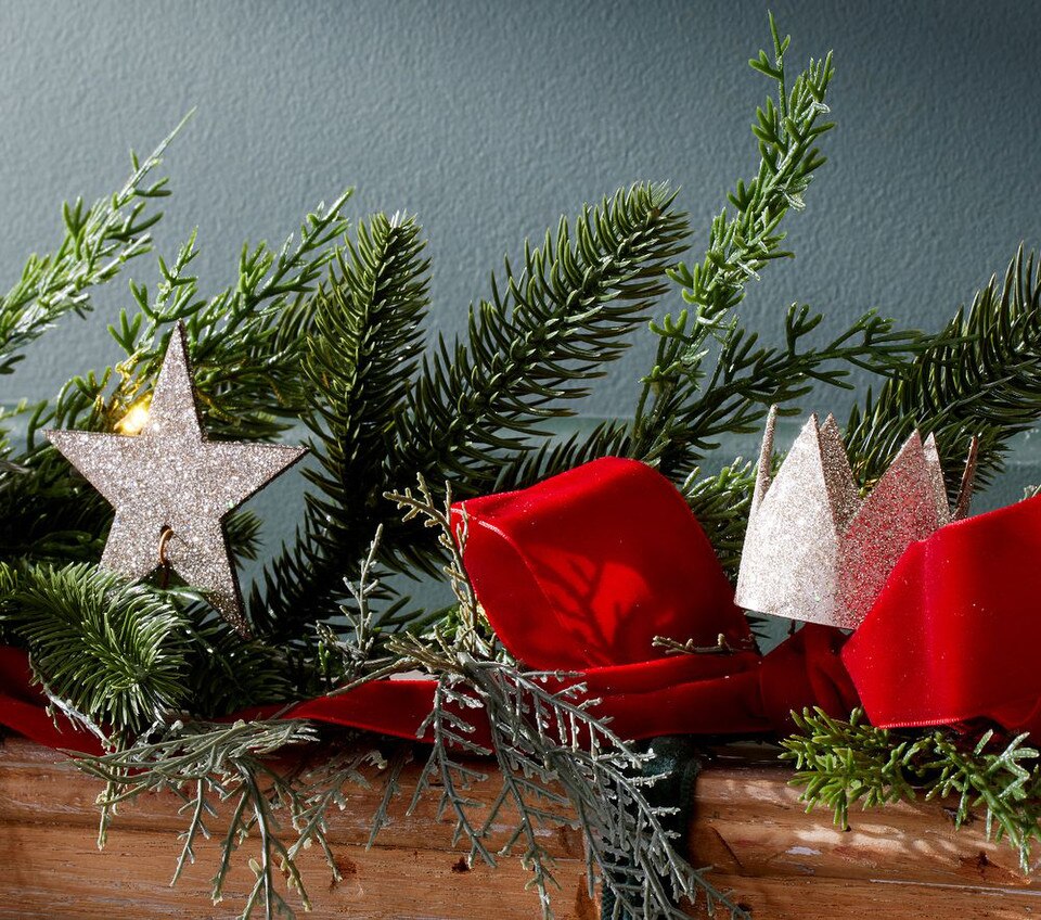 Pottery Barn Kids Rifle Paper Co. Christmas Garland