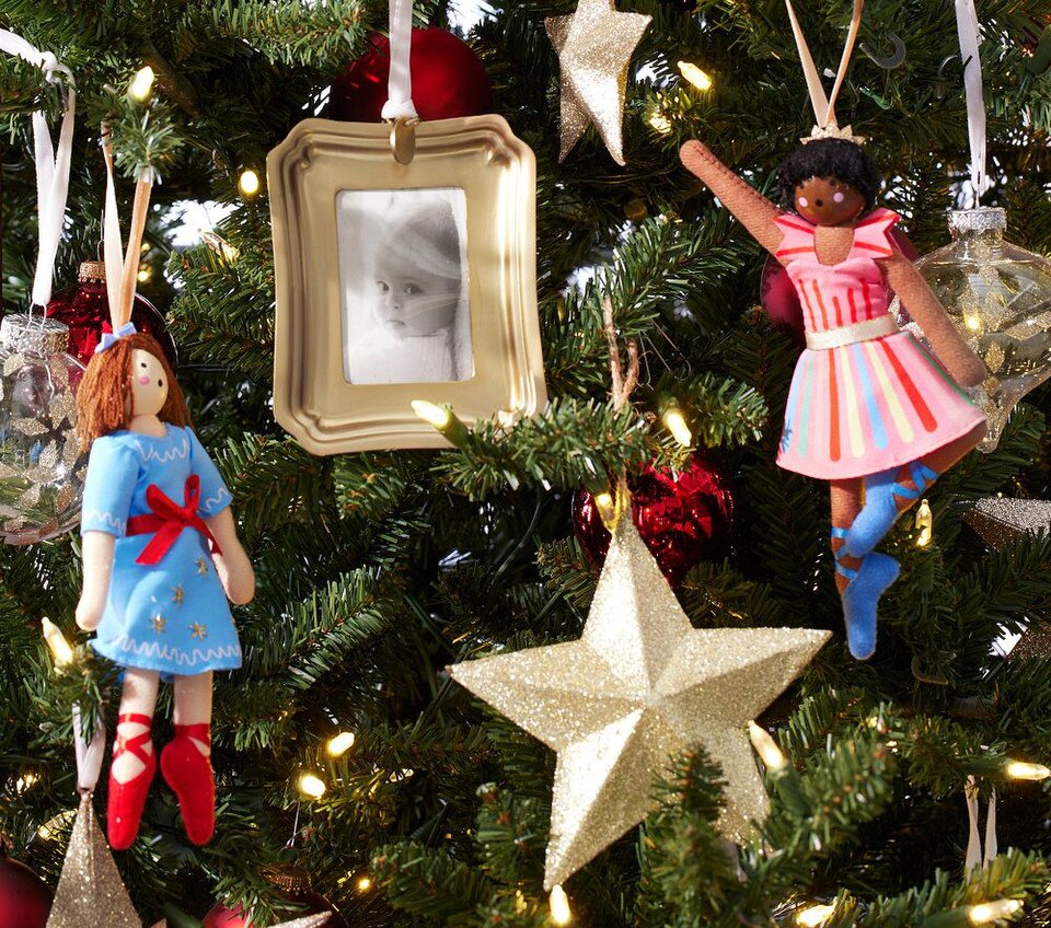 Pottery Barn Kids Rifle Paper Co. The Nutcracker Ornament, Set of 4