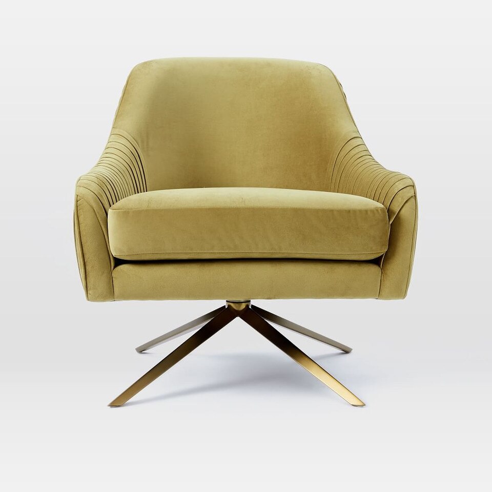 Roar & Rabbit™ Pleated Swivel Chair