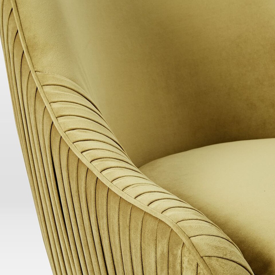 Roar & Rabbit™ Pleated Swivel Chair