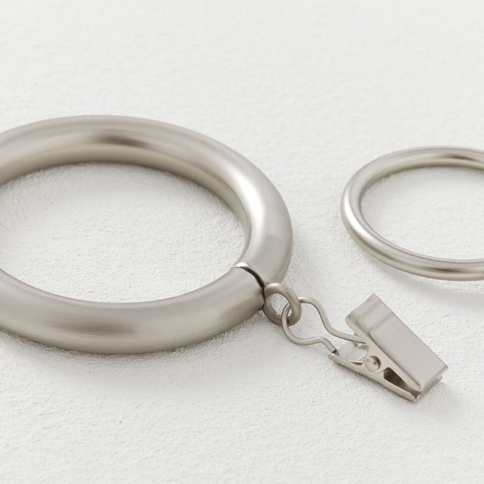 Round Metal Curtain Rings
